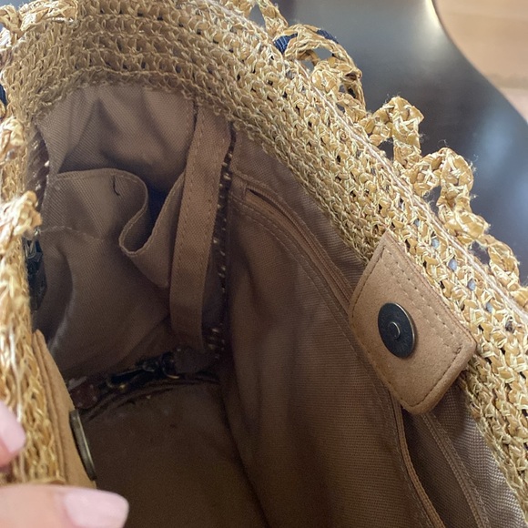 Authentic Eric Javitz straw tote - Picture 5 of 5